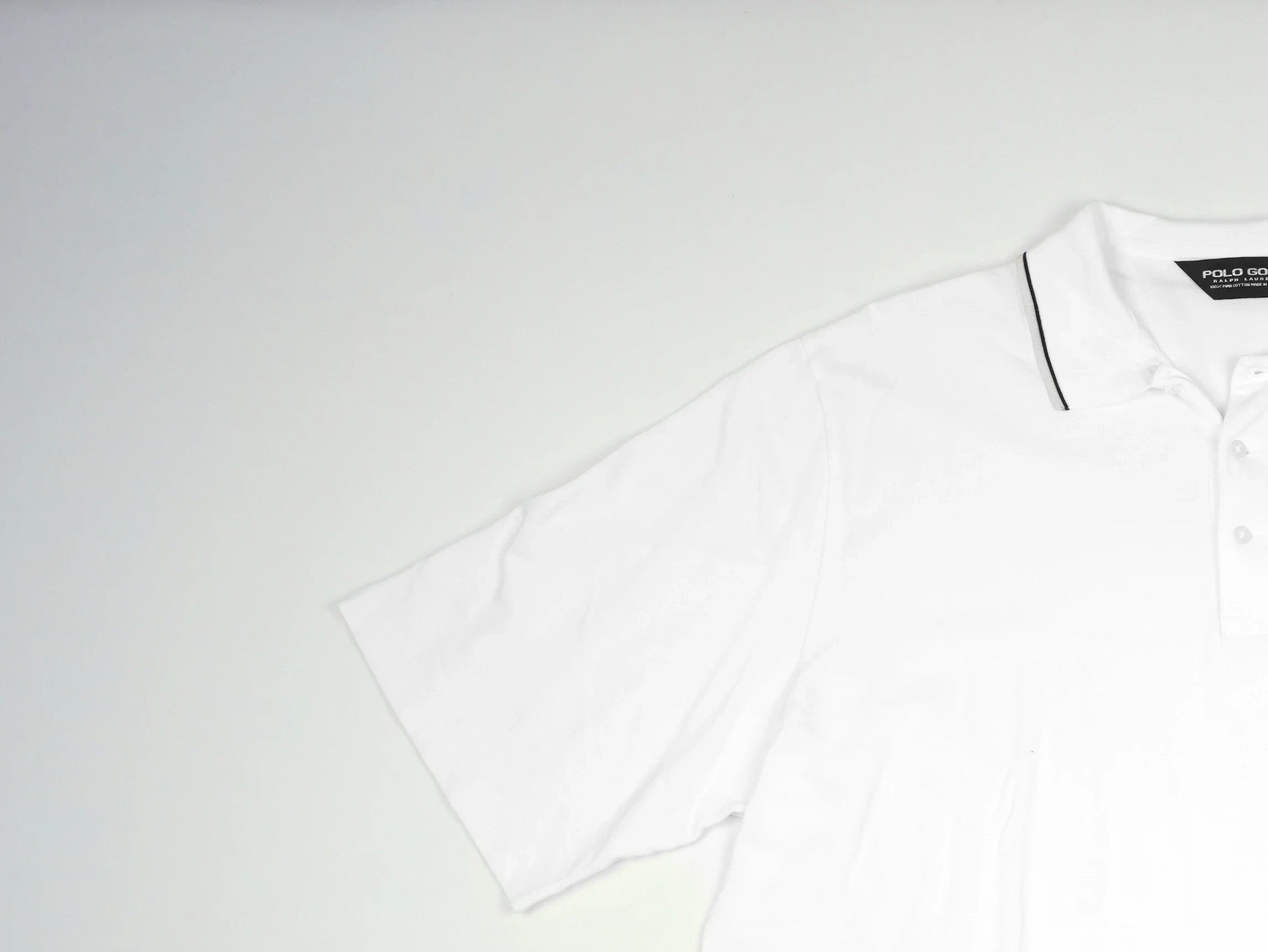 Ralph Lauren White Polo Shirt Cotton
