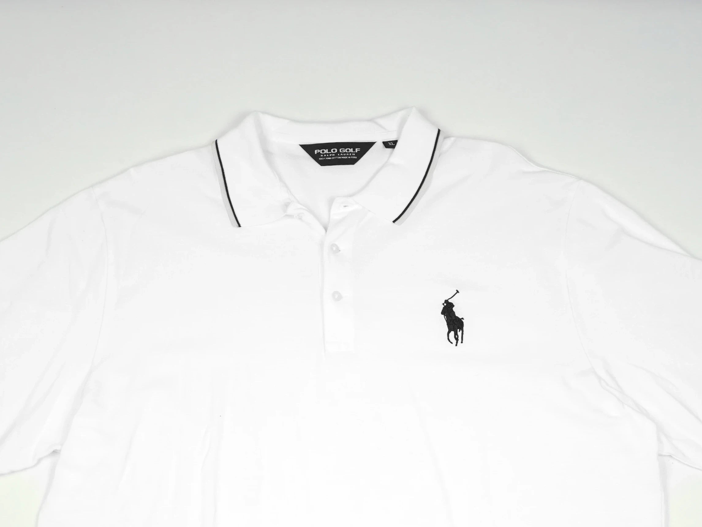 Ralph Lauren White Polo Shirt Cotton