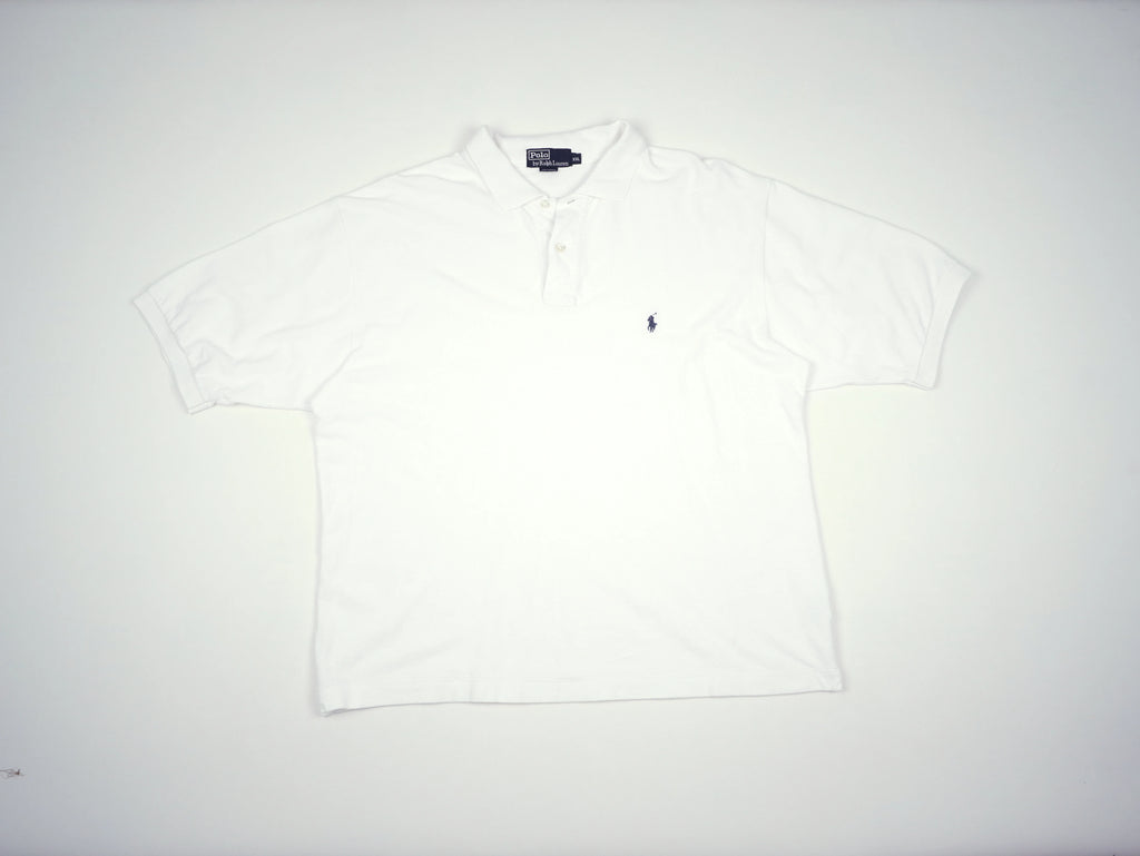 Ralph Lauren White Polo Shirt Cotton