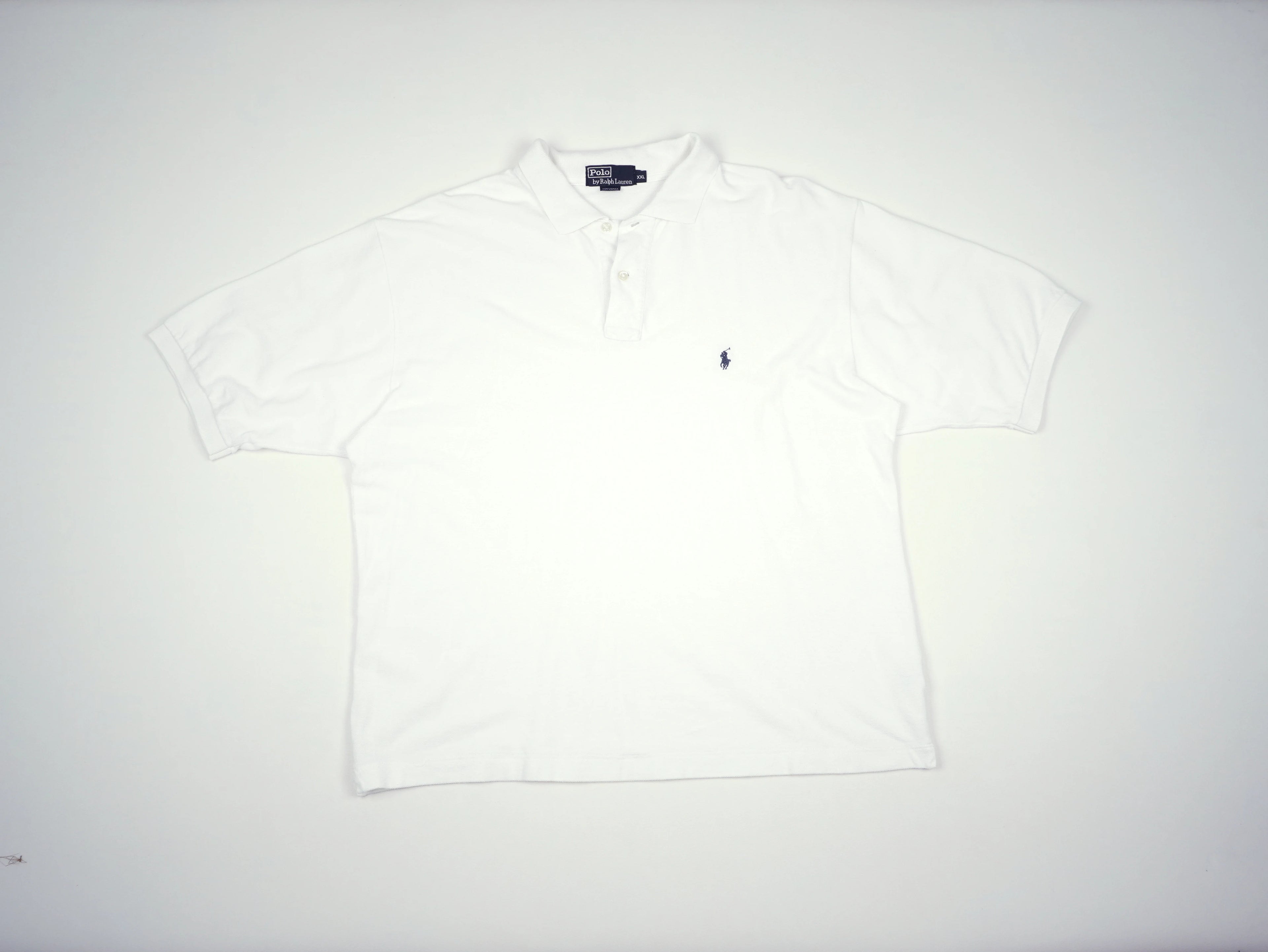Ralph Lauren White Polo Shirt Cotton