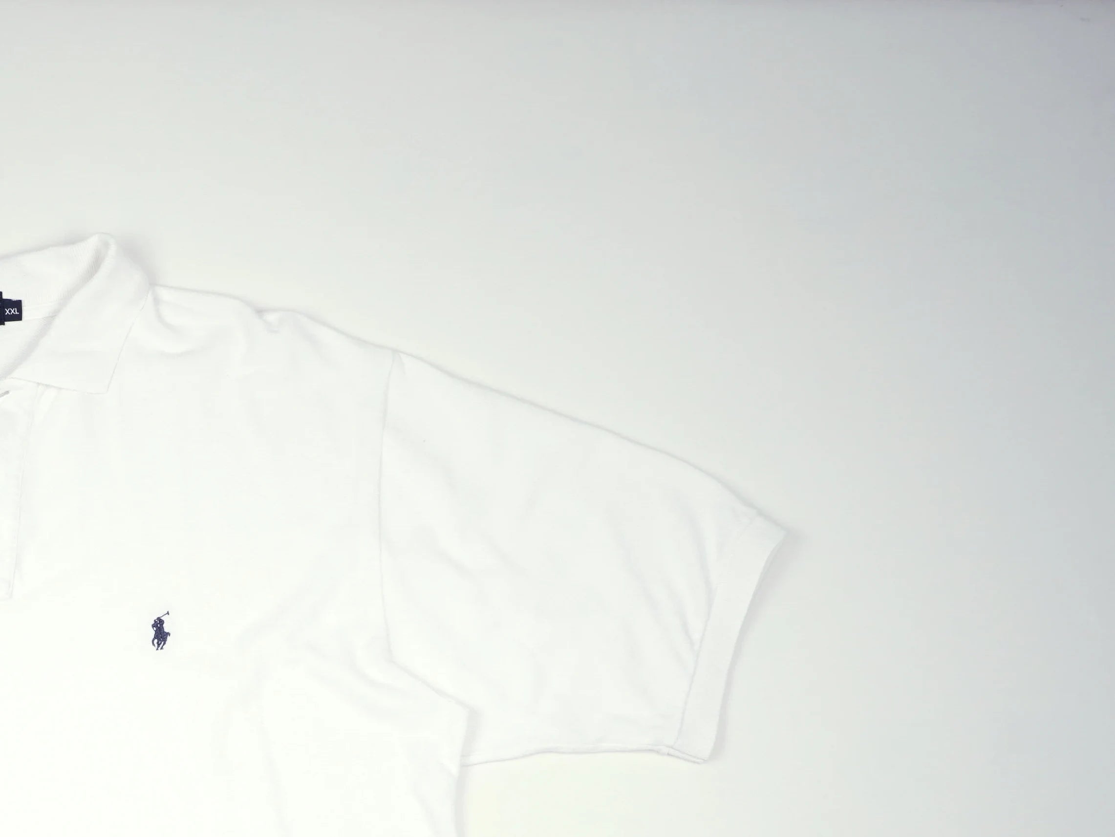 Ralph Lauren White Polo Shirt Cotton