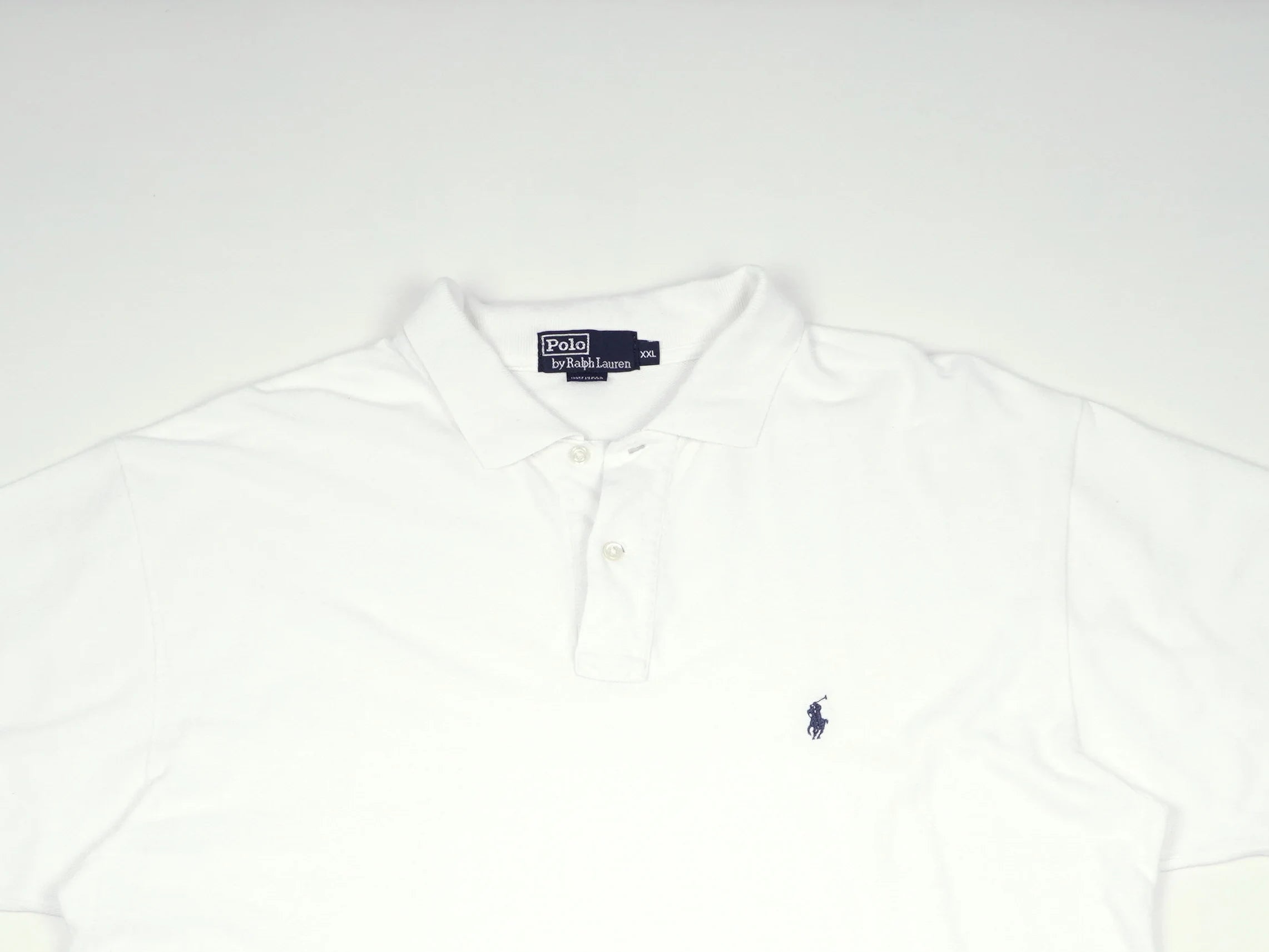 Ralph Lauren White Polo Shirt Cotton