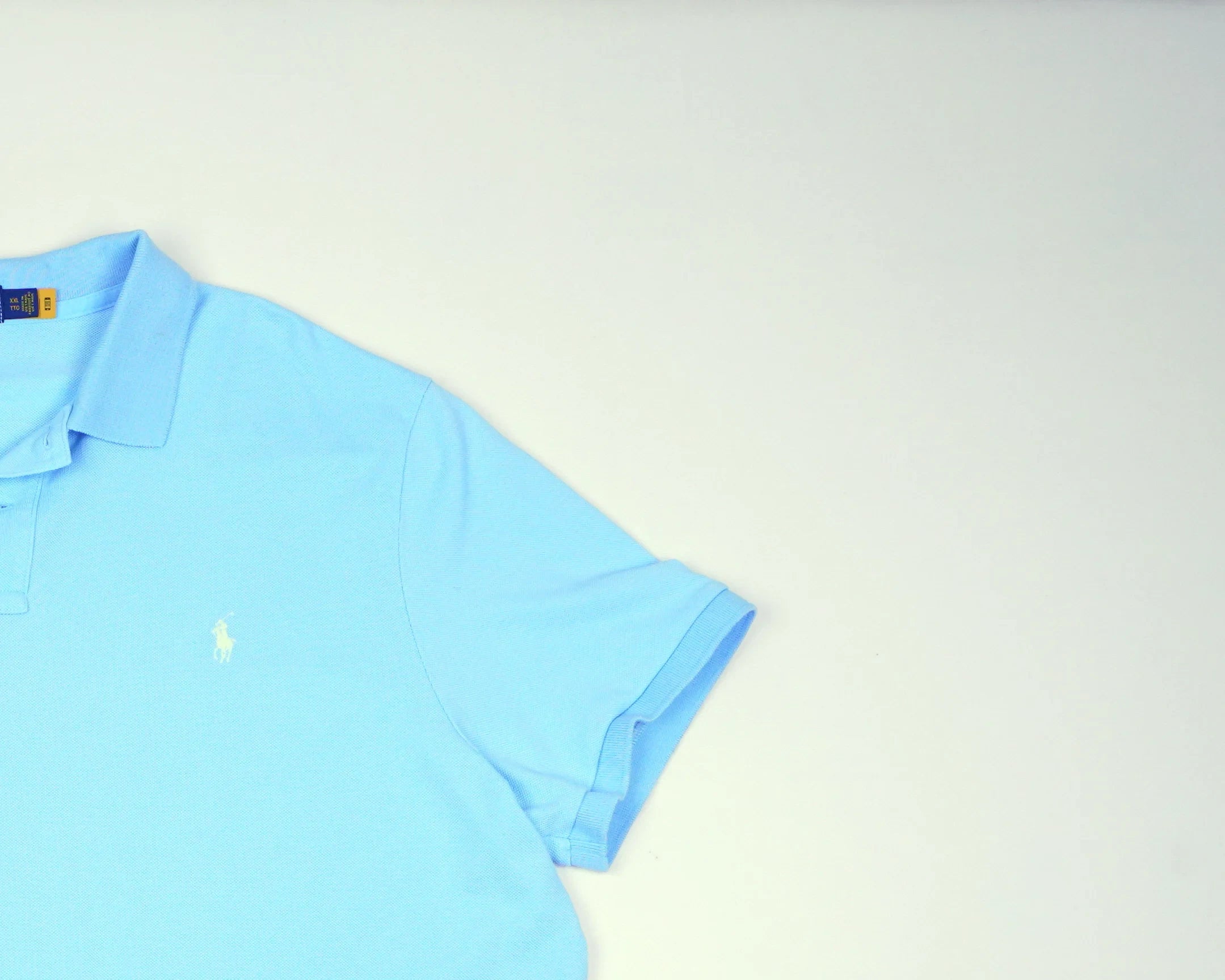 Ralph Lauren Blue Polo Shirt Cotton