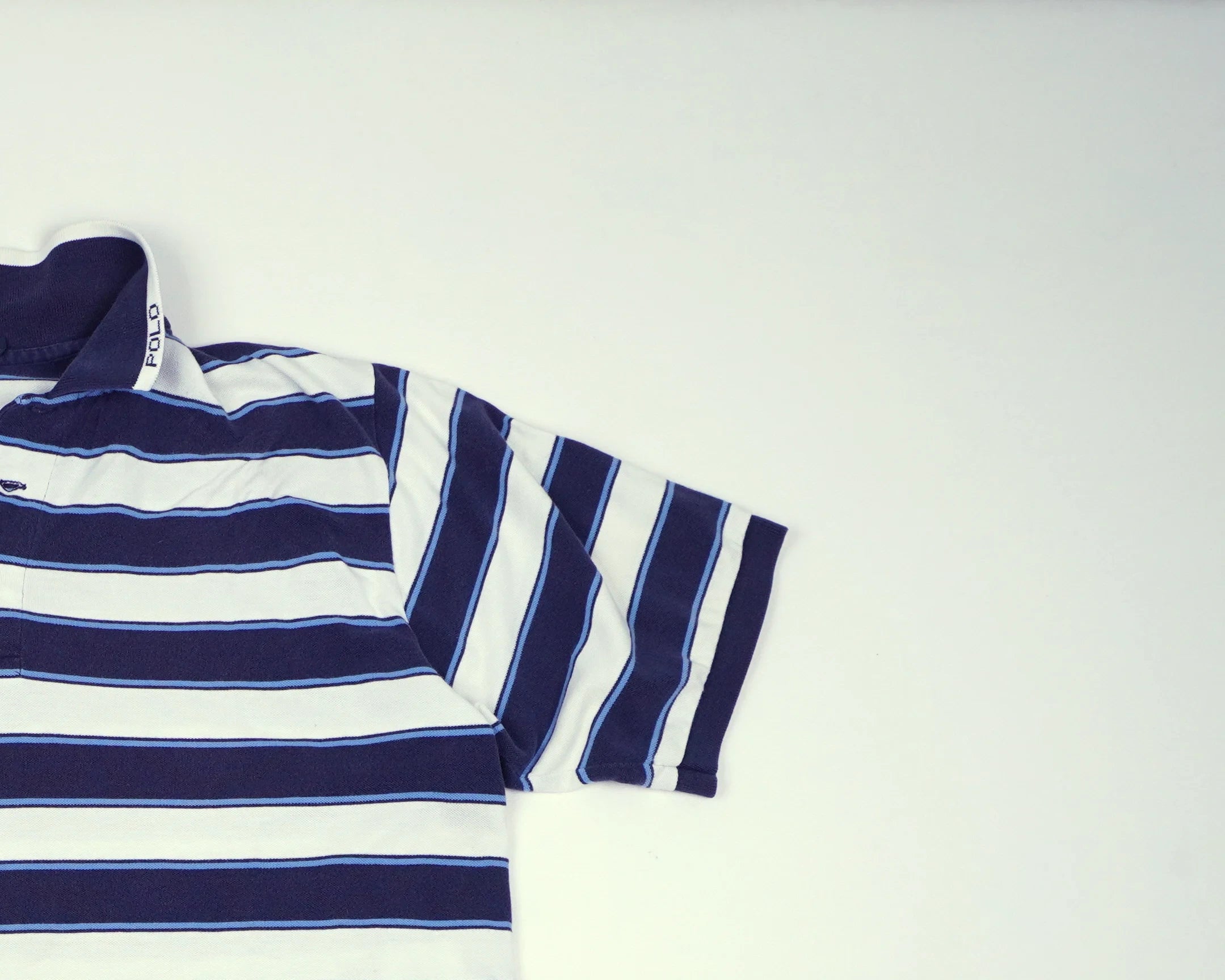 Ralph Lauren Blue Polo Shirt Cotton