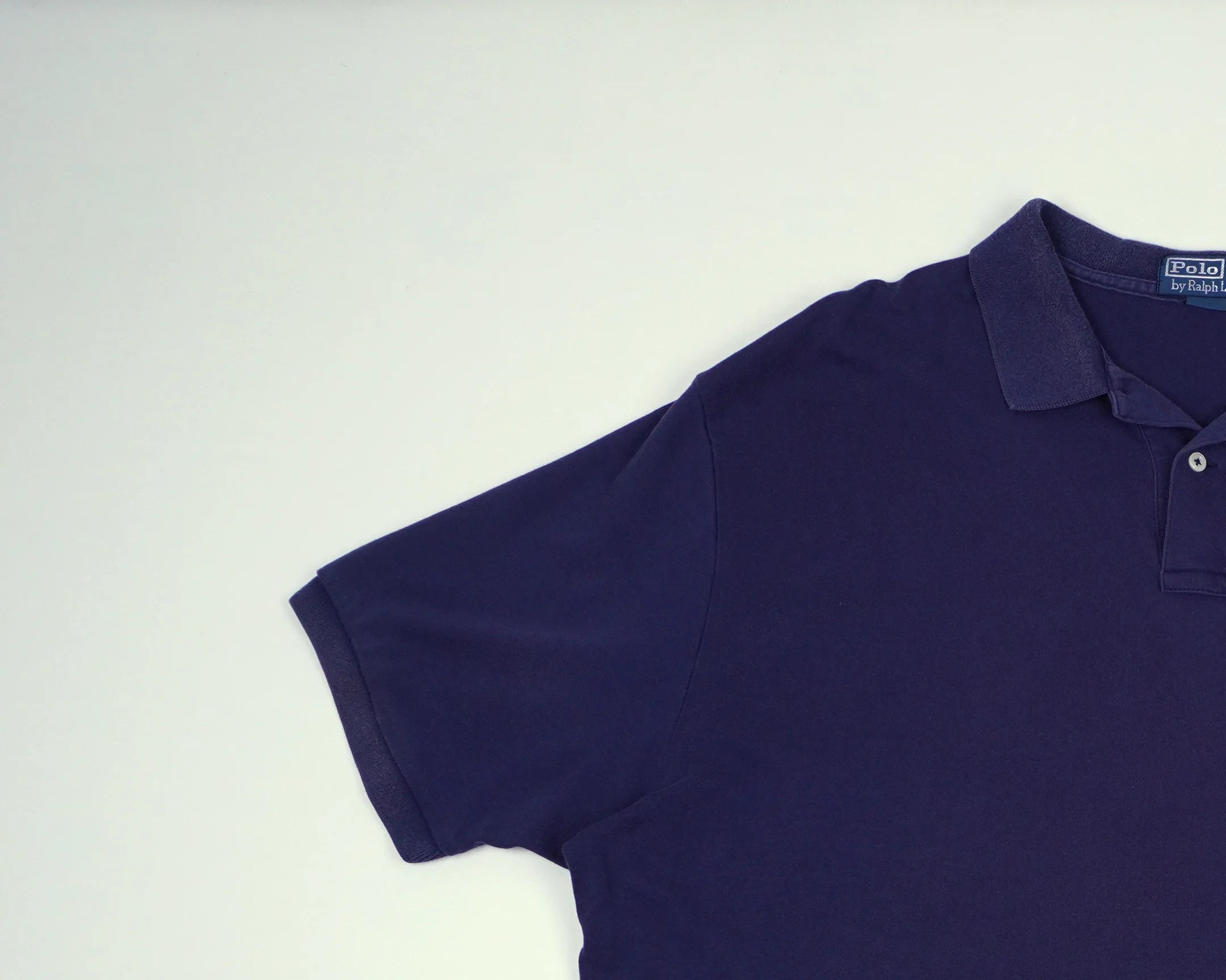 Ralph Lauren Blue Polo Shirt Cotton
