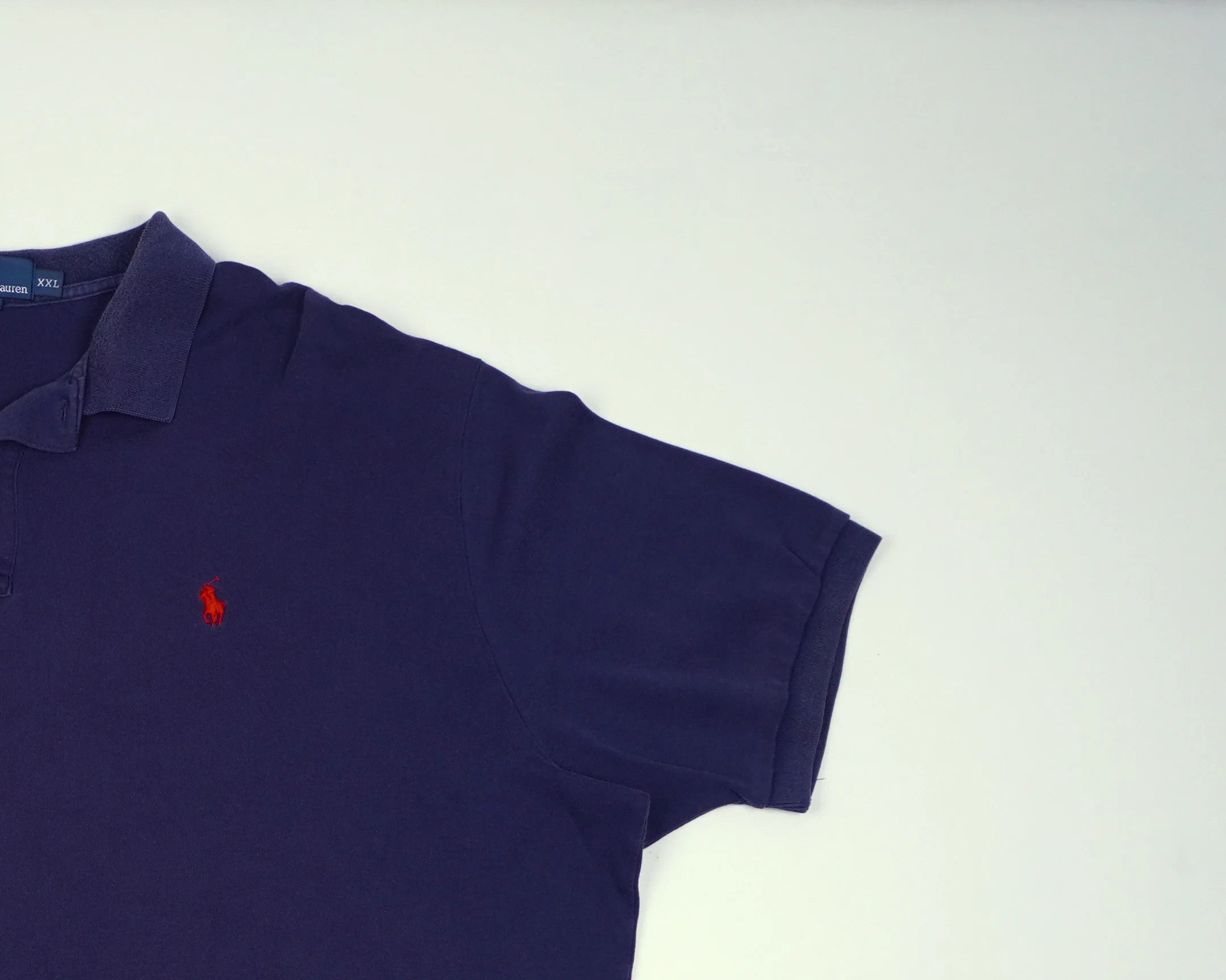 Ralph Lauren Blue Polo Shirt Cotton
