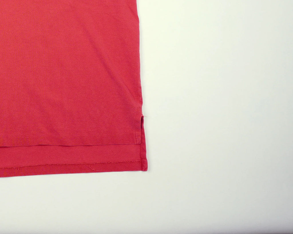 Ralph Lauren Red Polo Shirt Cotton