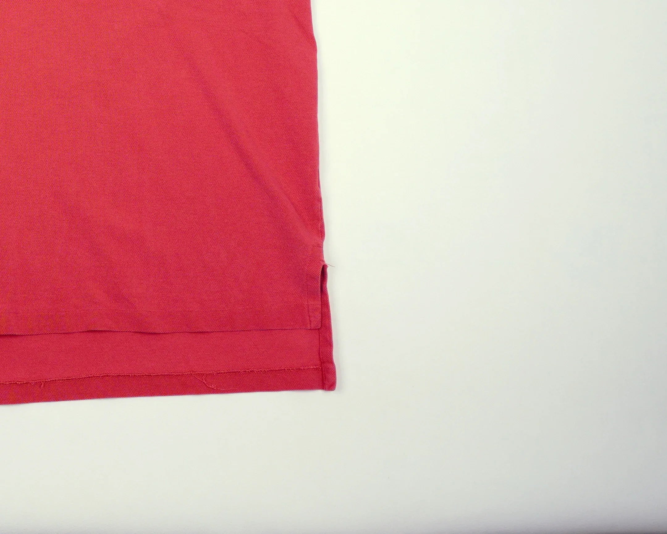 Ralph Lauren Red Polo Shirt Cotton