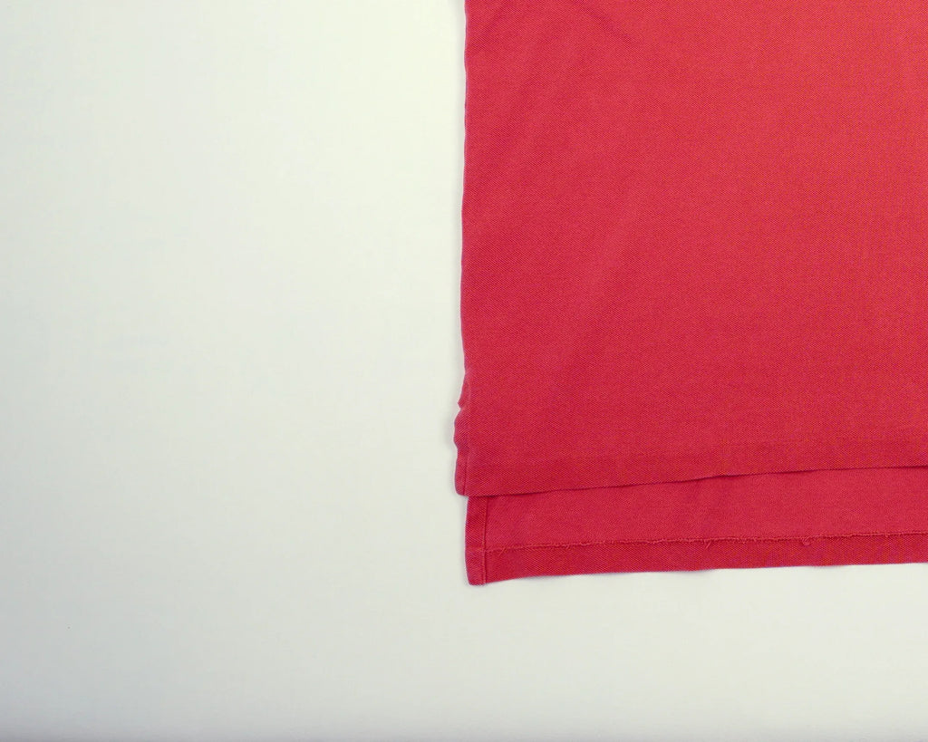Ralph Lauren Red Polo Shirt Cotton