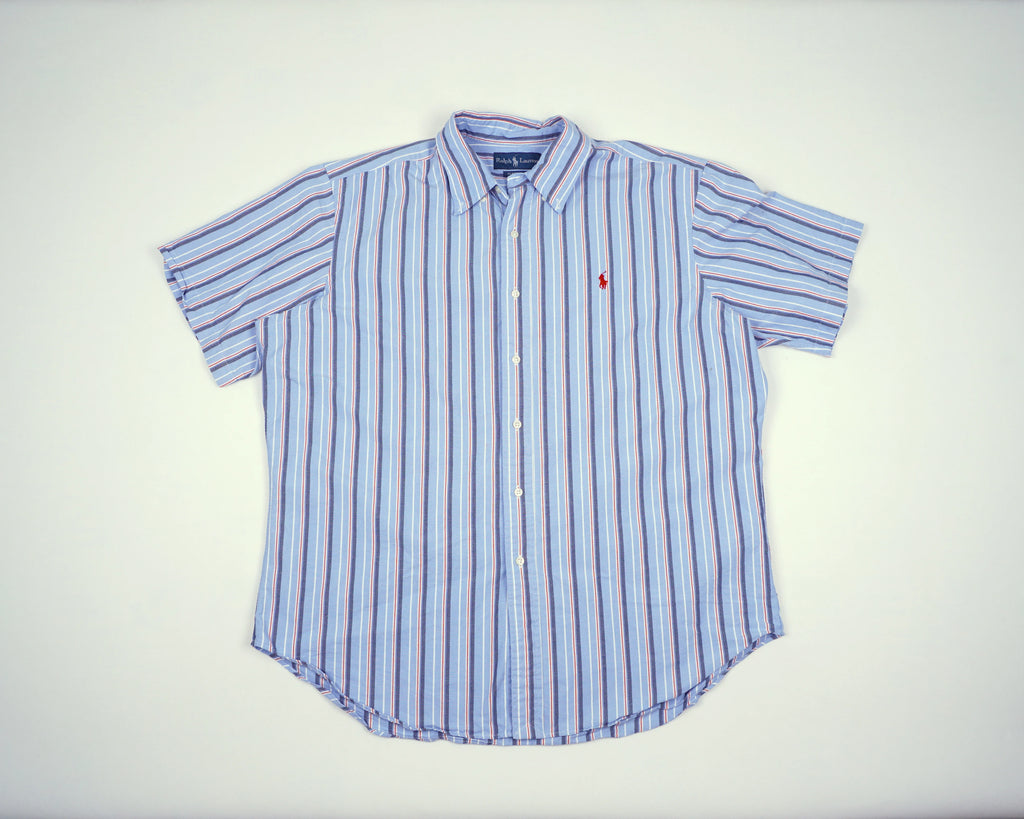 Ralph Lauren Blue Shirt Cotton