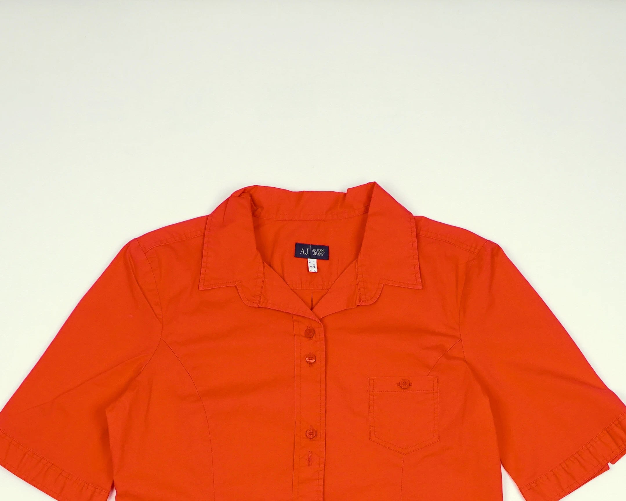 Armani Red Shirt