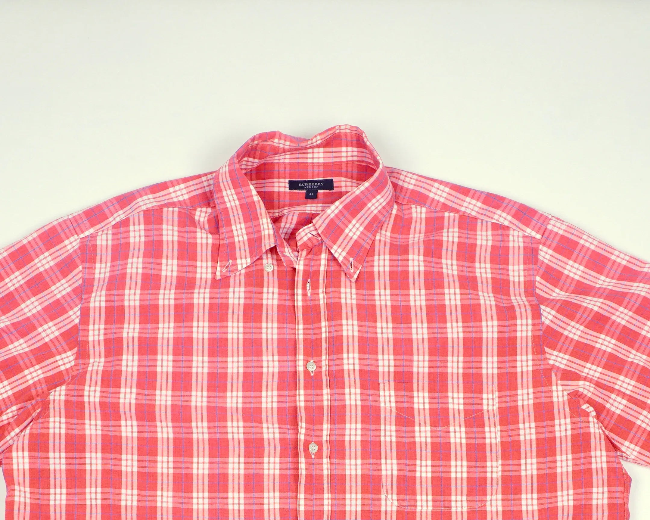 Burberry Red Shirt
