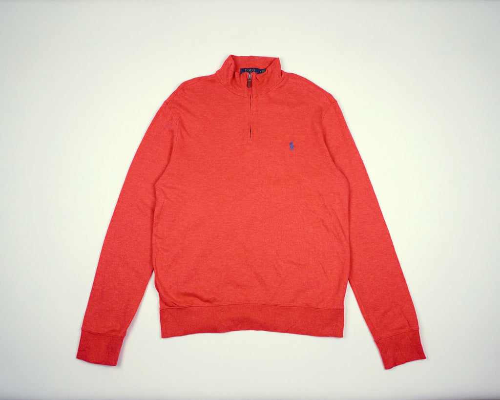 Ralph Lauren Red Quarter-zip Cotton