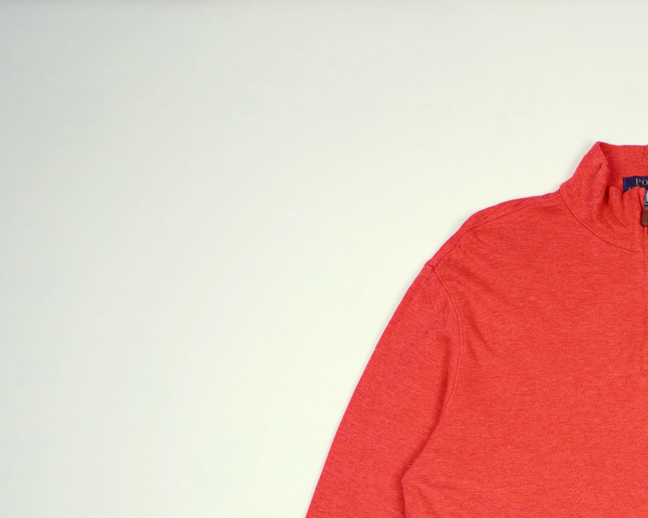 Ralph Lauren Red Quarter-zip Cotton