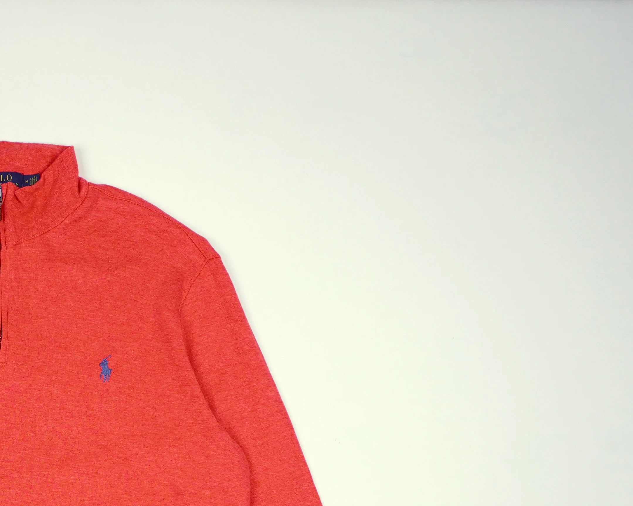 Ralph Lauren Red Quarter-zip Cotton