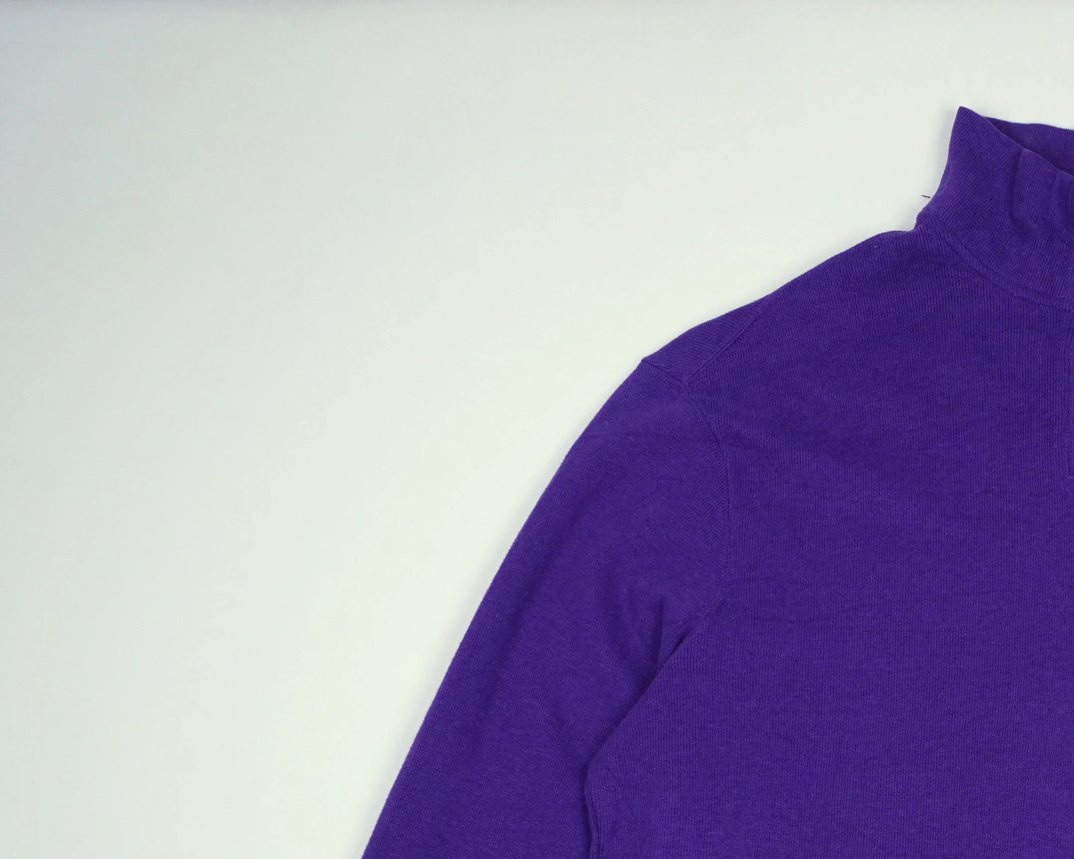 Ralph Lauren Purple Quarter-zip Cotton