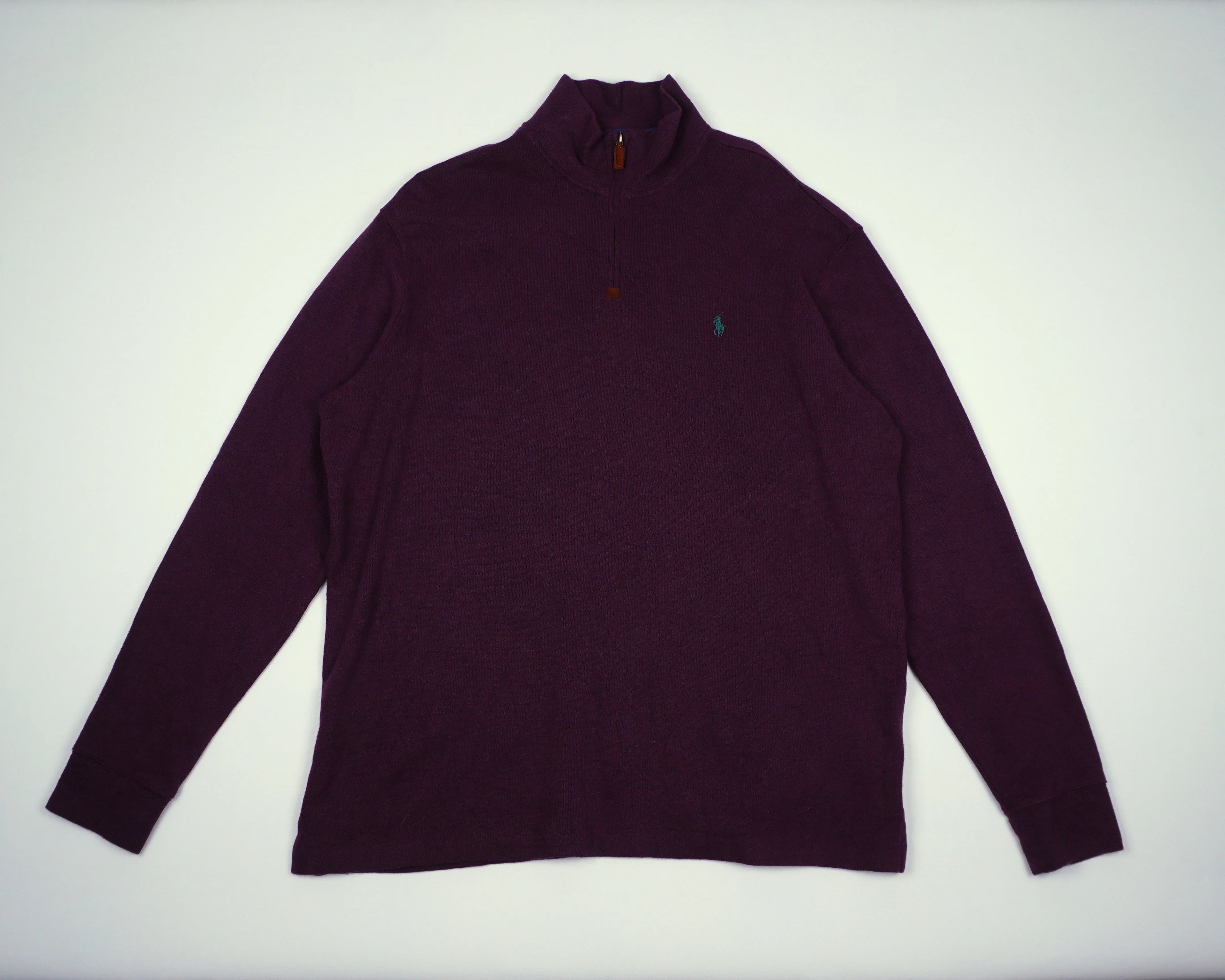 Ralph Lauren Purple Quarter-zip Cotton