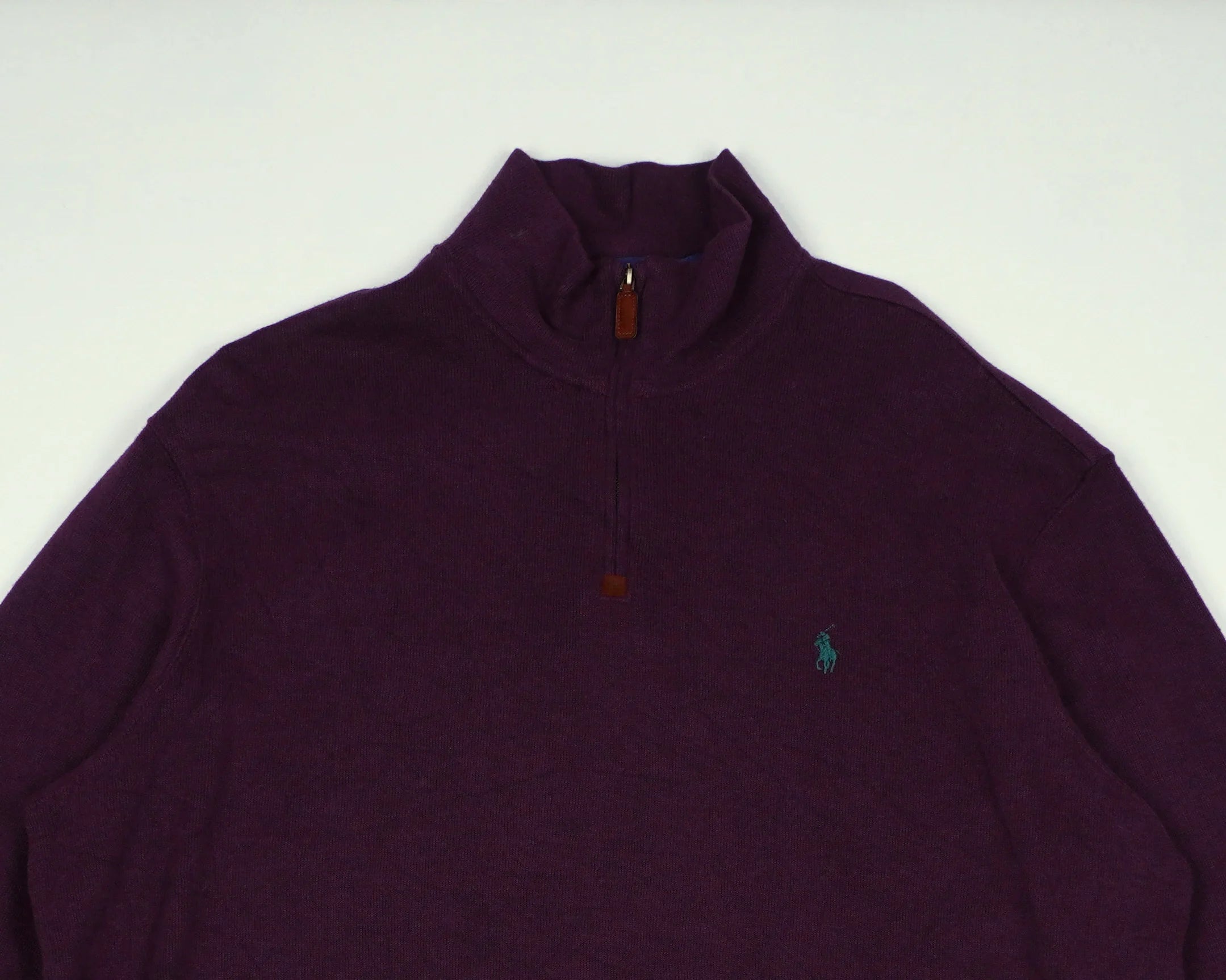 Ralph Lauren Purple Quarter-zip Cotton