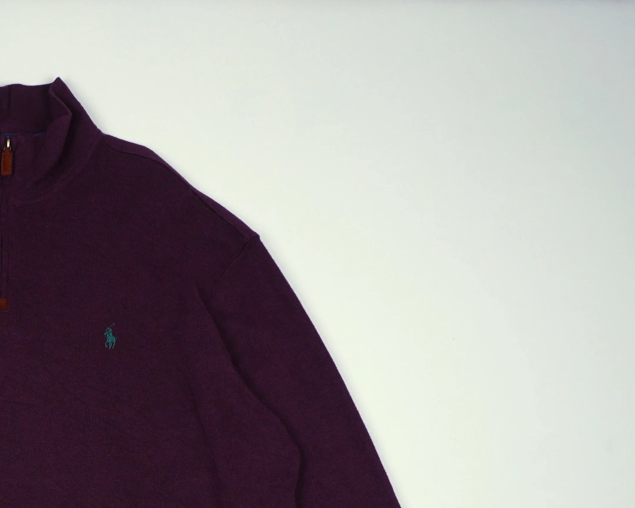 Ralph Lauren Purple Quarter-zip Cotton