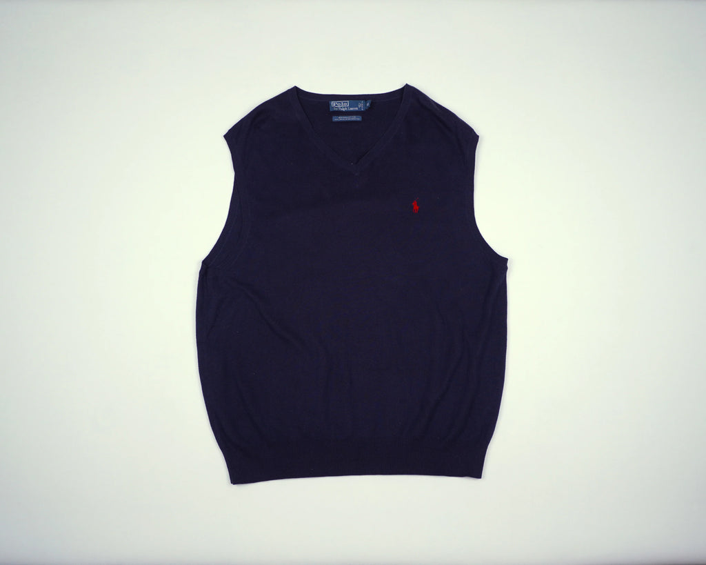 Ralph Lauren Navy Sweater Vest