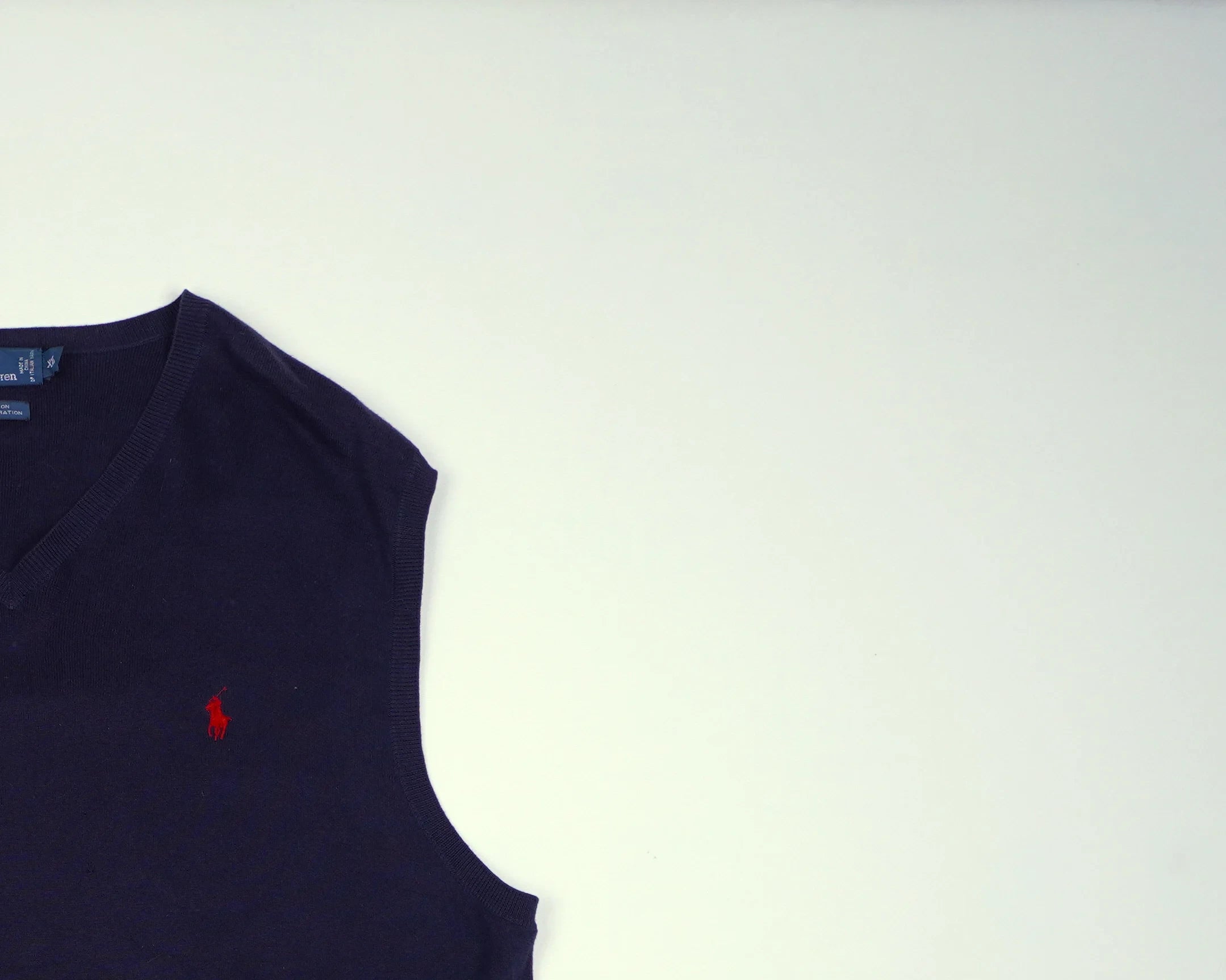 Ralph Lauren Navy Sweater Vest