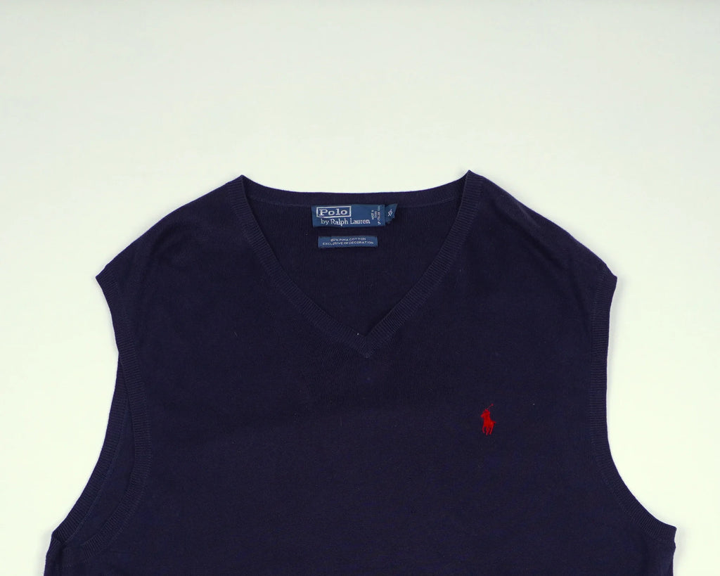 Ralph Lauren Navy Sweater Vest
