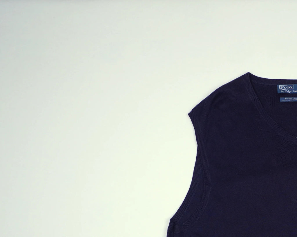Ralph Lauren Navy Sweater Vest