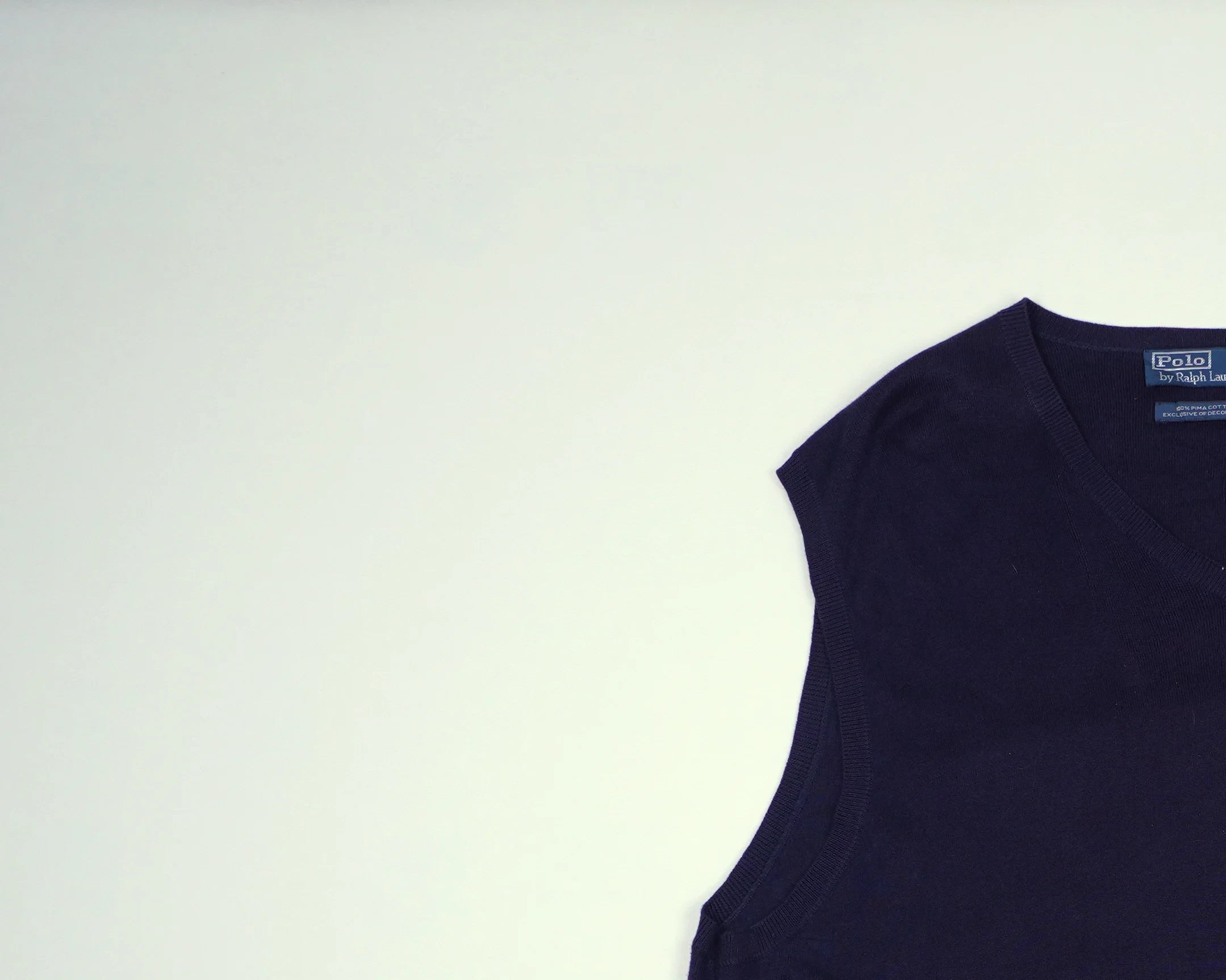 Ralph Lauren Navy Sweater Vest