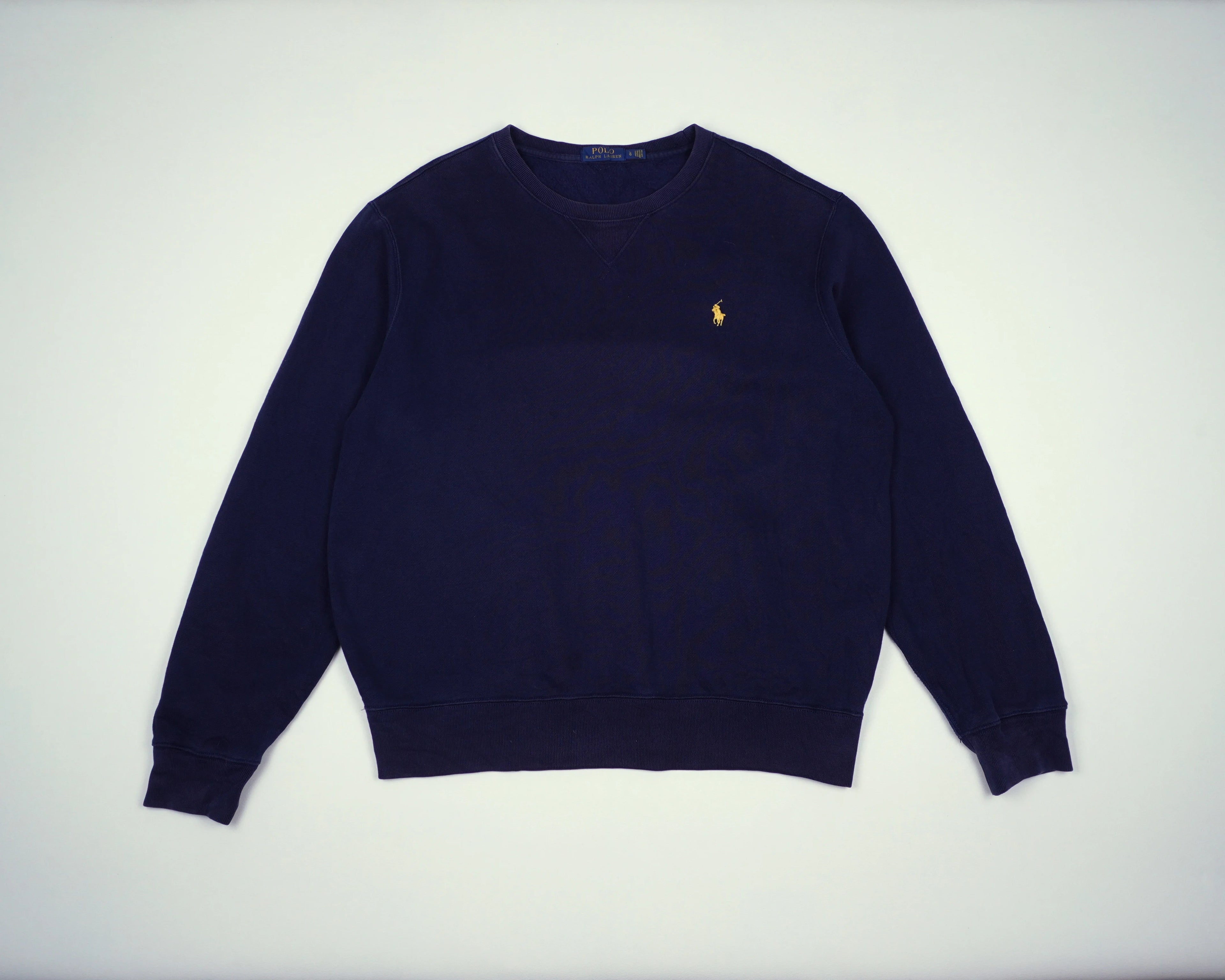 Ralph Lauren Navy Sweatshirt Cotton