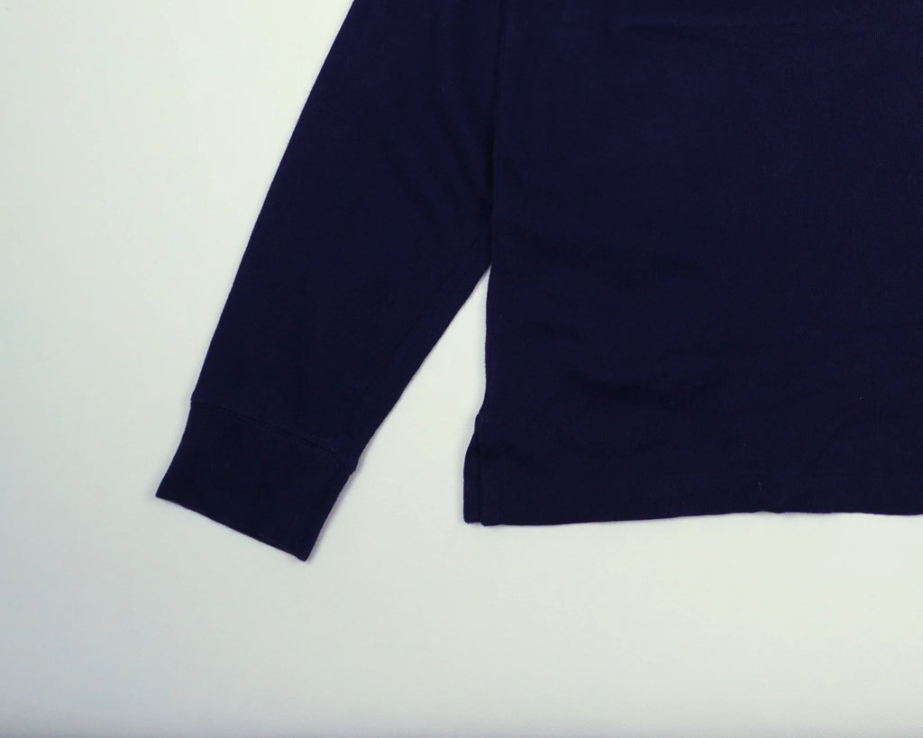 Ralph Lauren Navy Quarter-zip Cotton