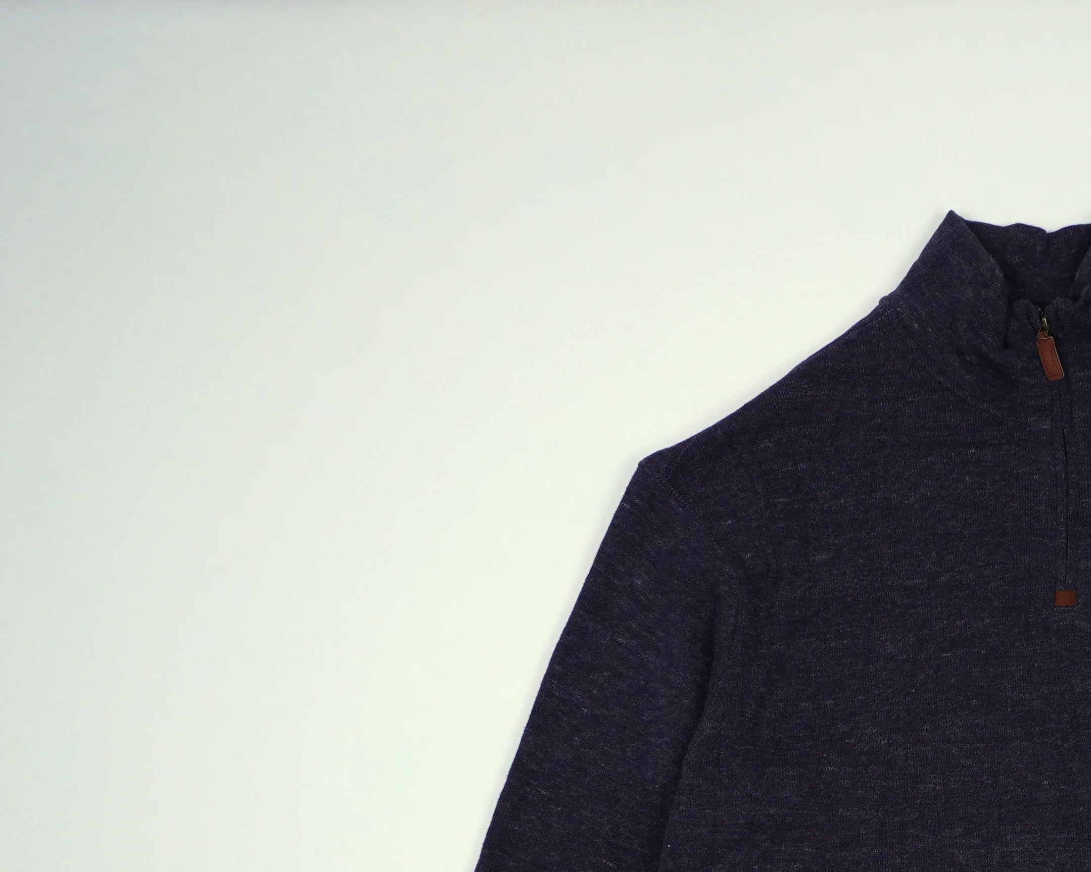 Ralph Lauren Navy Quarter-zip Cotton