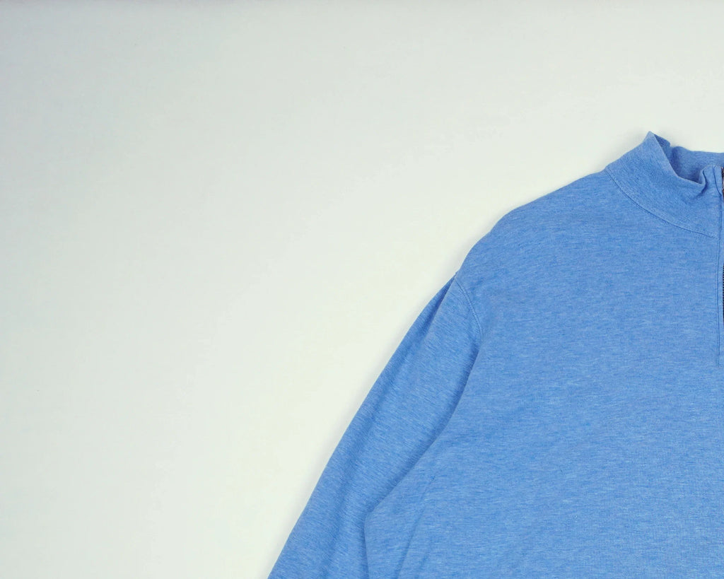 Ralph Lauren Blue Quarter-zip Cotton