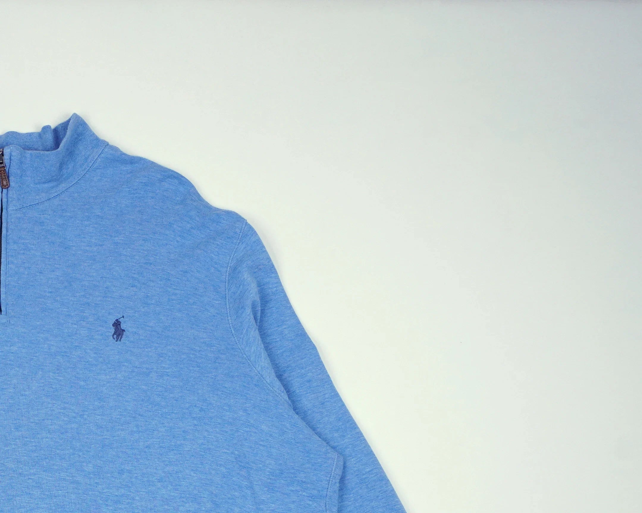 Ralph Lauren Blue Quarter-zip Cotton