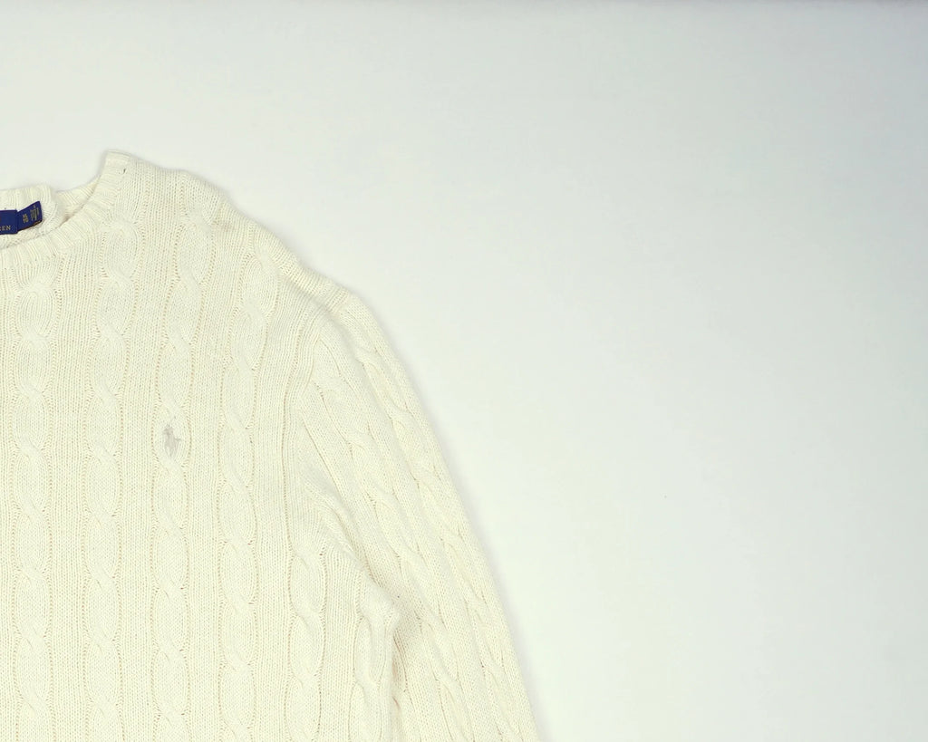 Ralph Lauren White Sweater