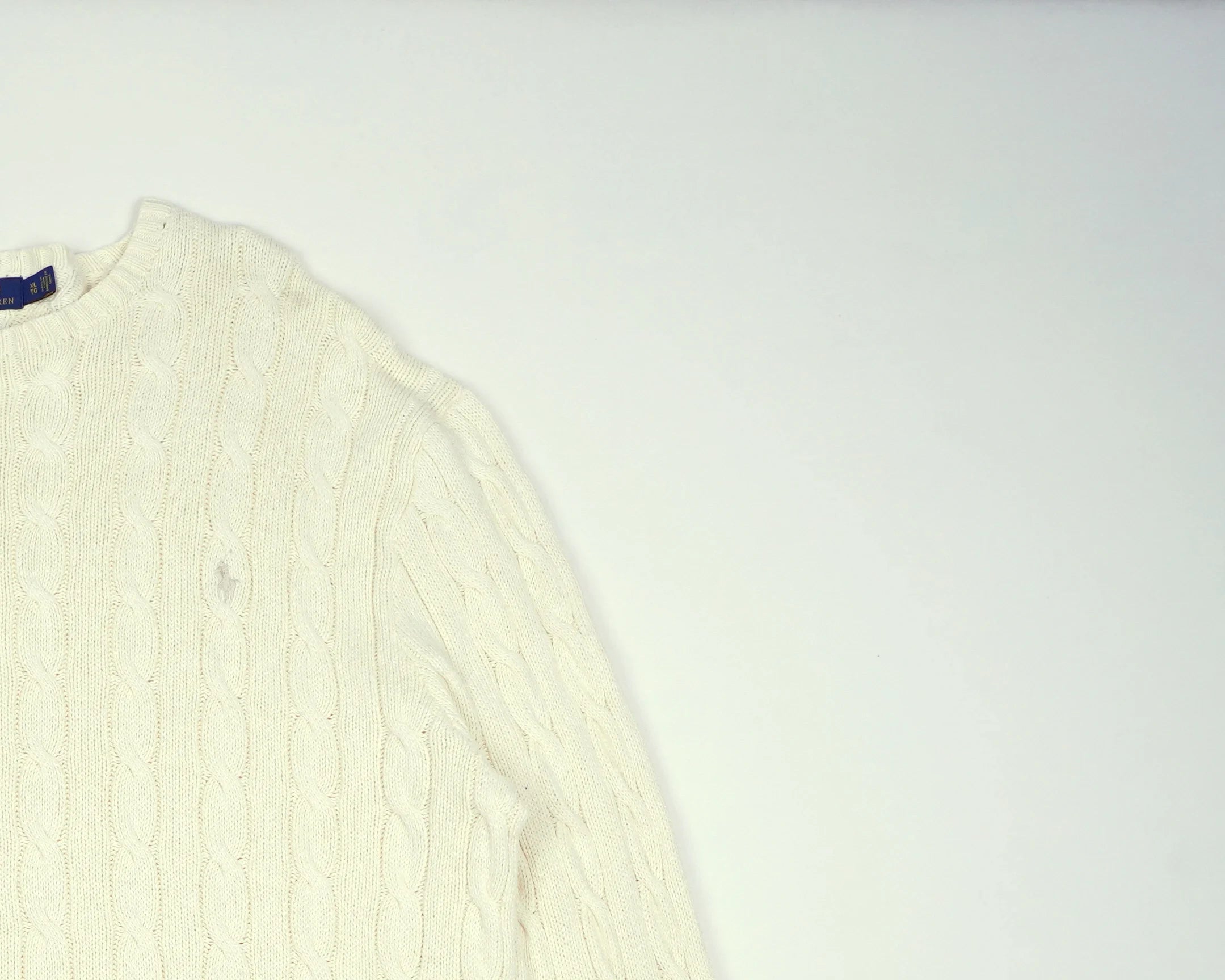 Ralph Lauren White Sweater