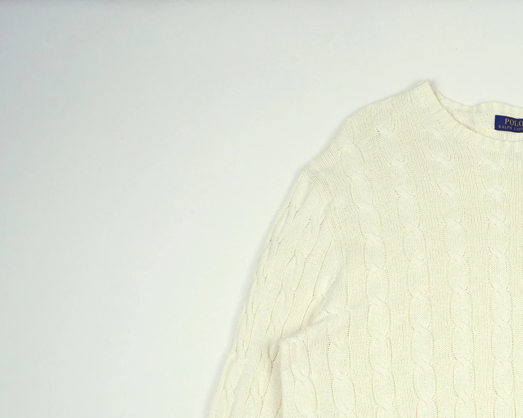 Ralph Lauren White Sweater