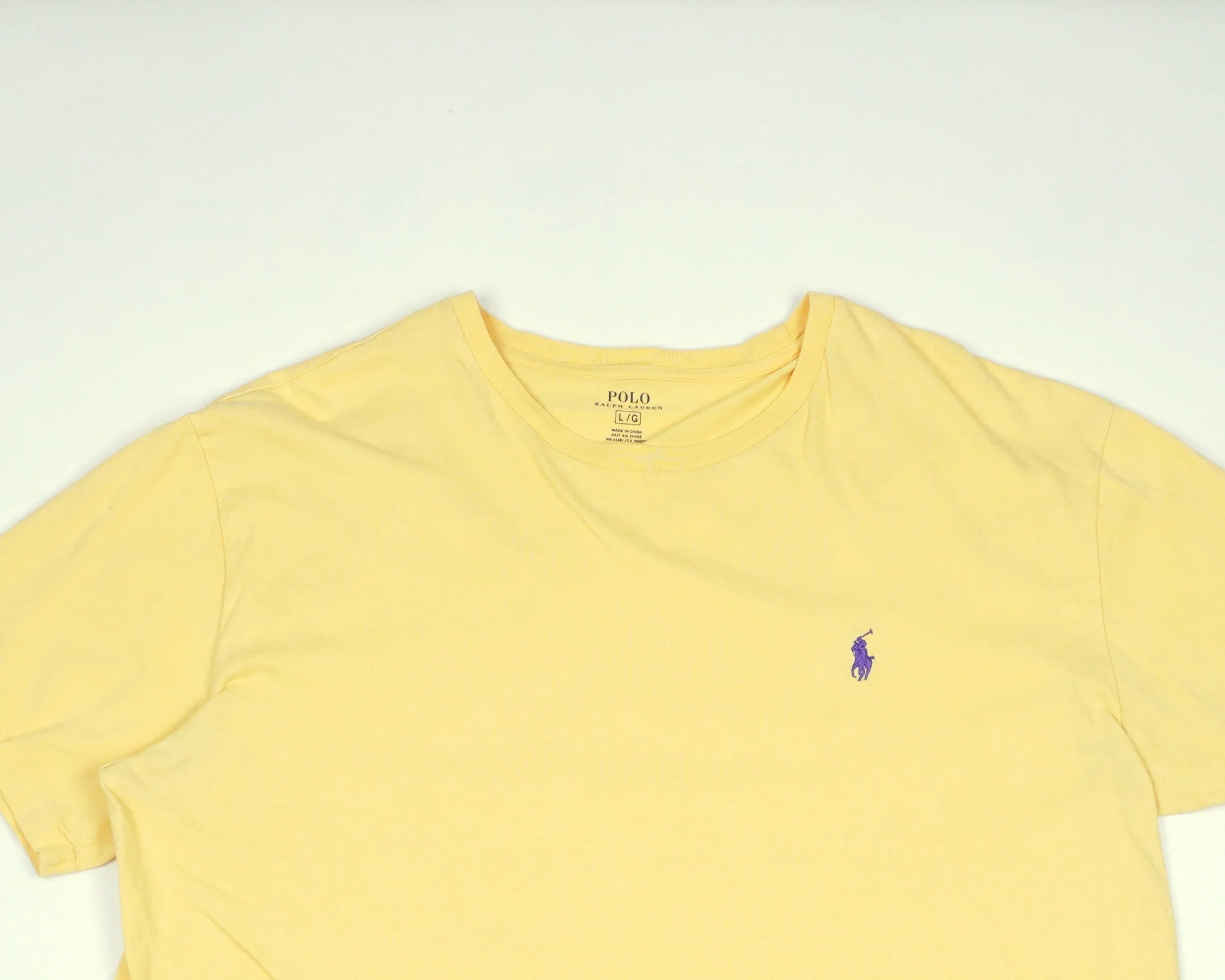 Polo Ralph Lauren Yellow T-shirt
