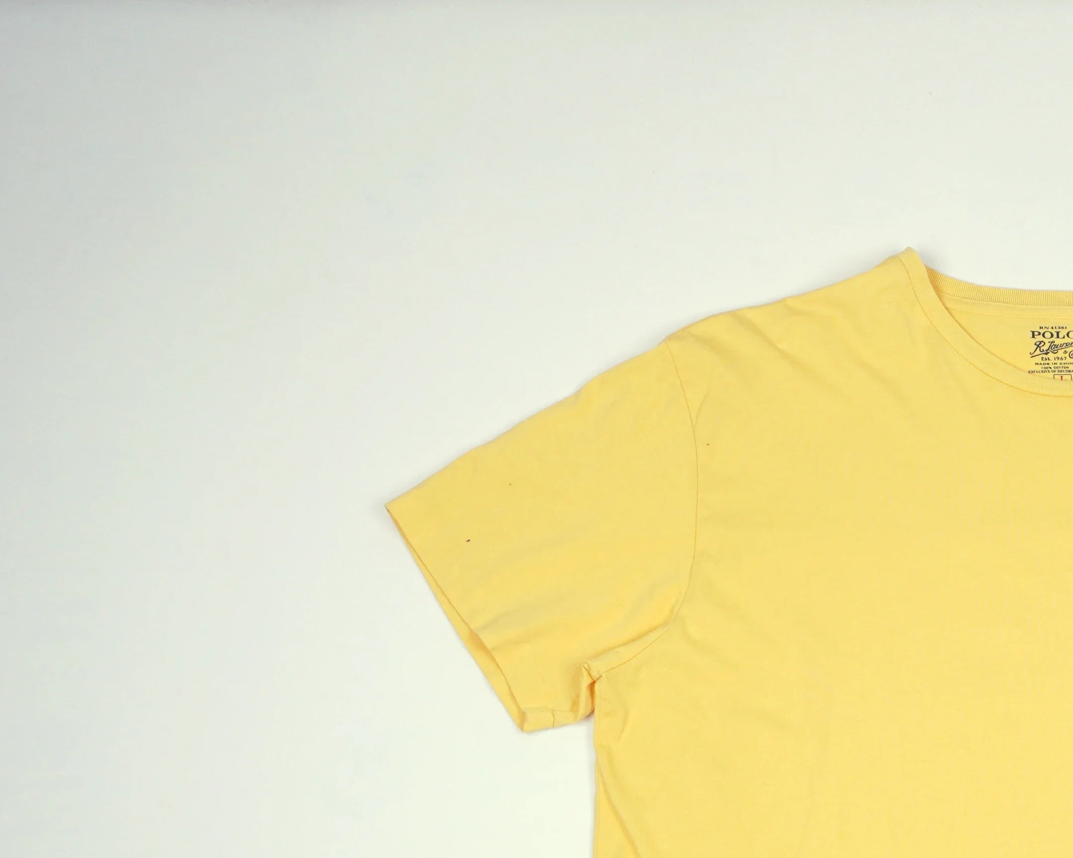Polo Ralph Lauren Yellow T-shirt