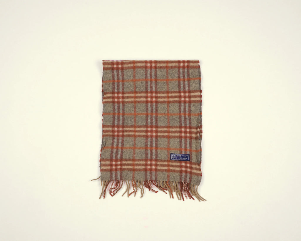 Burberry Beige Scarf Wool