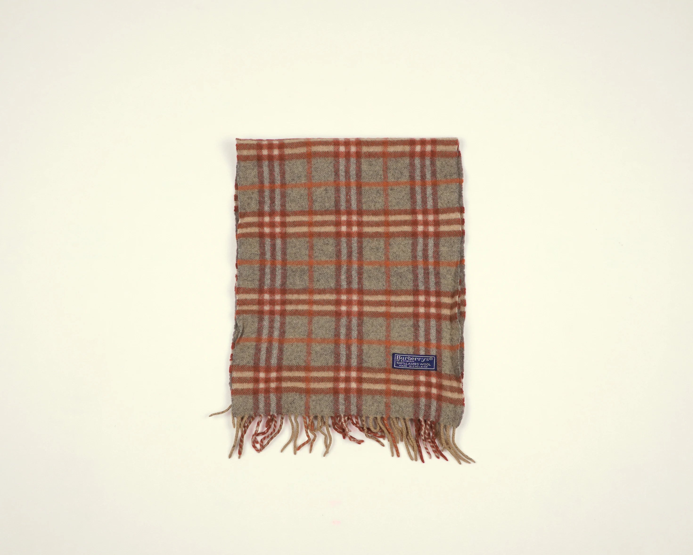 Burberry Beige Scarf Wool