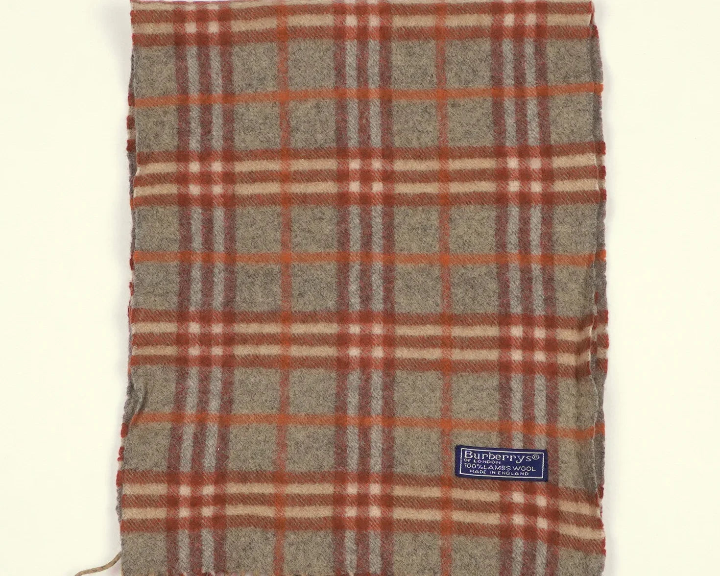 Burberry Beige Scarf Wool