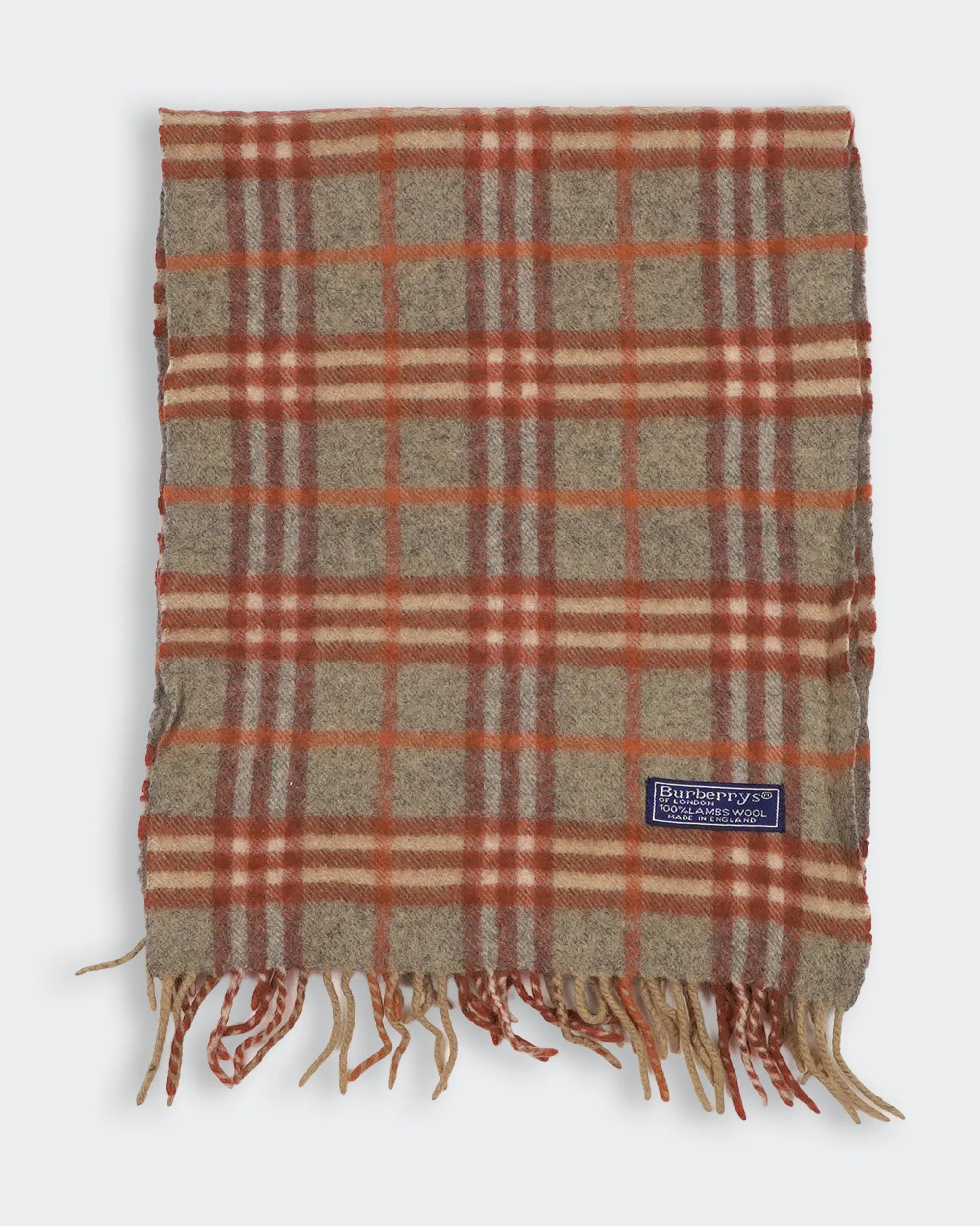 Burberry Beige Wool Scarf