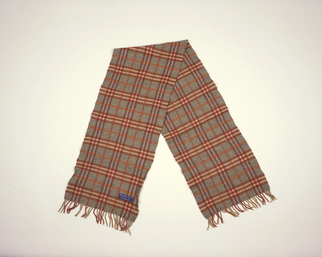 Burberry Beige Scarf Wool