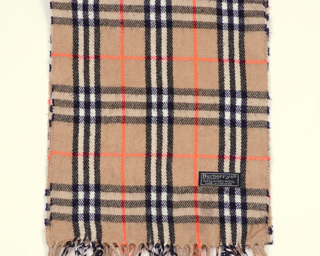 Burberry Beige Scarf Wool