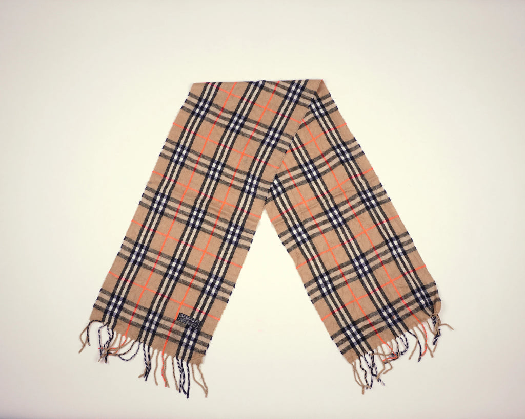 Burberry Beige Scarf Wool