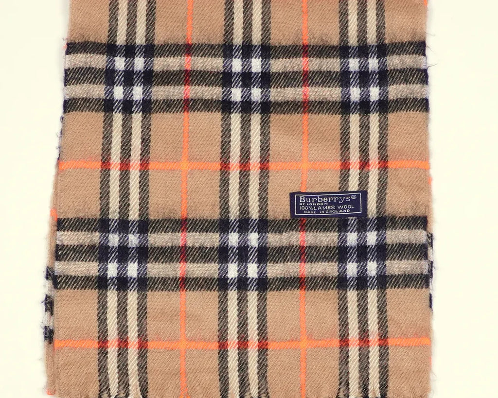 Burberry Beige Scarf Wool