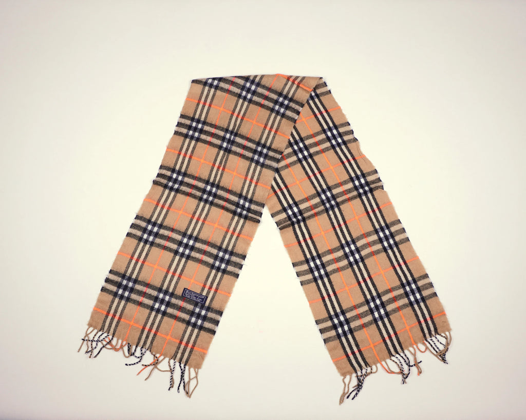 Burberry Beige Scarf Wool