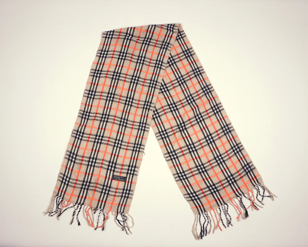 Burberry Beige Scarf Wool