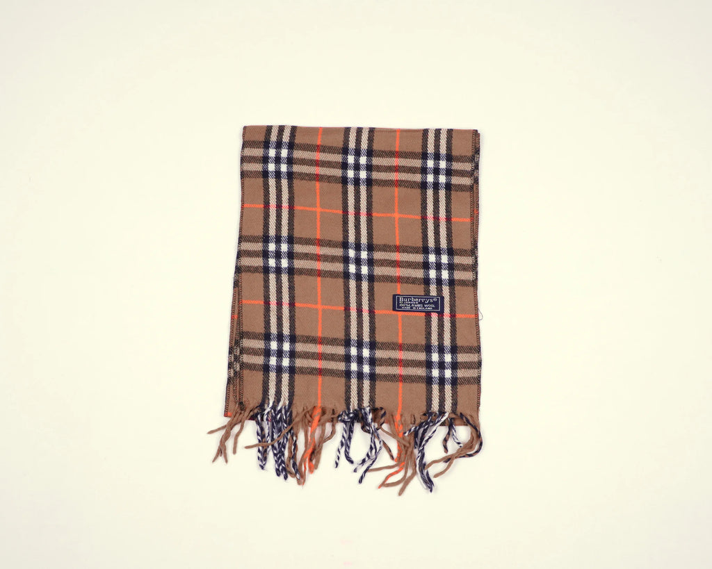 Burberry Beige Scarf Wool