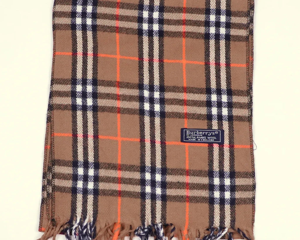 Burberry Beige Scarf Wool